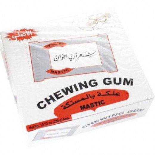 Shaarawi Mastic Flavour Chewing Gum, 2.9 Gram Pack of 100