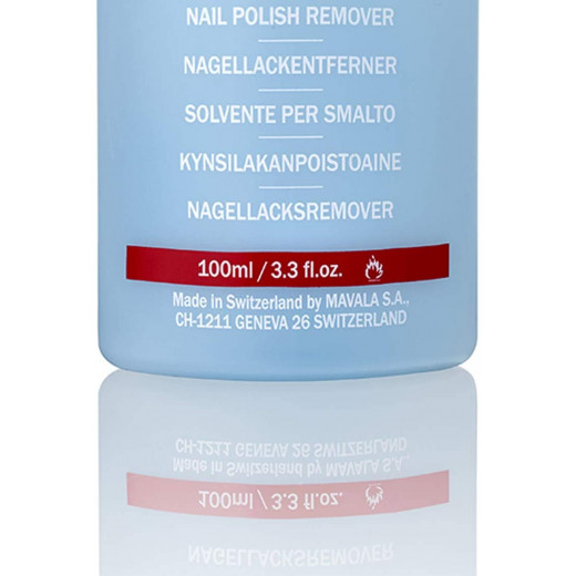 Mavala Gentle Nail Polish Remover, Blue 100ml