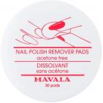 Mavala Nail Polish Remover Pads, 30pcs