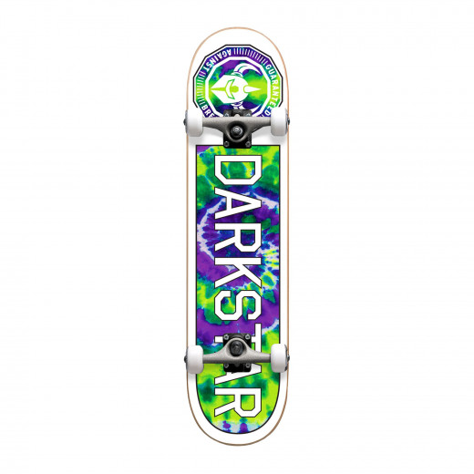 Darkstar Complete Skateboard , Green Tie Dye, Size  8.25 Inches