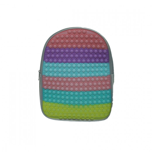 Push Fidget Toy Print Backpack