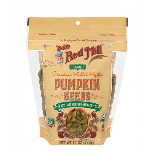 Bobs Red Mill Seeds Pumpkin, 340gram