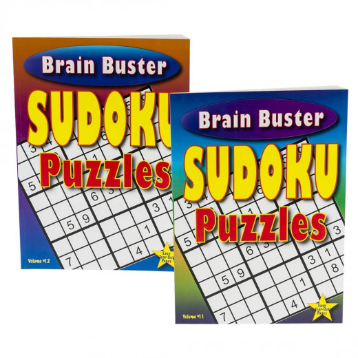 Bazic Brain Buster Sudoku Puzzle Book