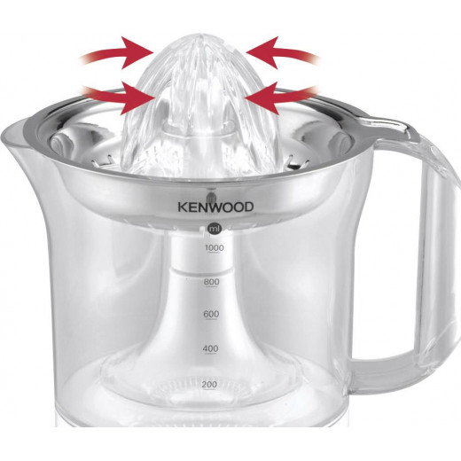 Kenwood Electric Citrus Squeezer, White Color, 40 W