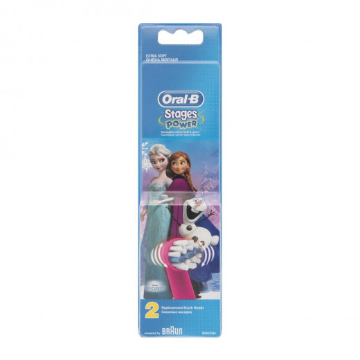 Oral-B Electric Toothbrush Replacement Heads, Frozen Design