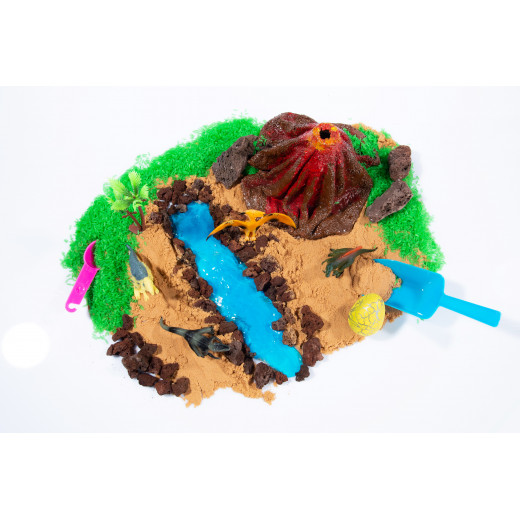 YIPPEE! Sensory Dinosaur Volcano Kit by Rahma