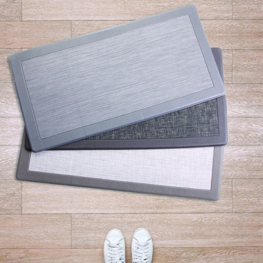 Nova home style collection kitchen mat, grey color