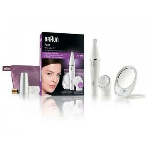 Braun Face Spa Mini Epilator and Cleansing