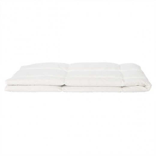 Nova Home Tencel Summer Comforter, Cotton Cover, White Color, Twin Size