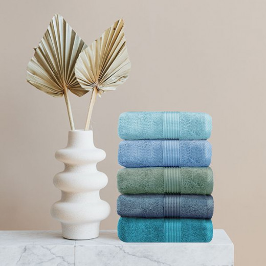 Nova home pretty collection towel, cotton, turquoise color, 40*60 cm