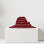 Nova home pretty collection towel, cotton, burgundy color, 70*140 cm