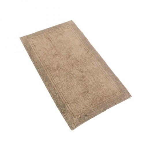 Nova Home Prime Bath Mat, Cotton, Beige Color, 70*120 CM