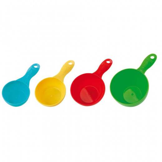 Fackelmann Measuring Cups 4 Pieces, Plastic