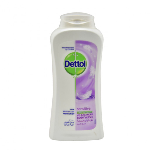 Dettol Anti Bacterial Shower Gel For Sensitive Skin, 250ml