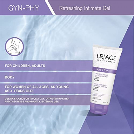 Uriage Gyn PHY Daily Intimate Wash, 200 Ml