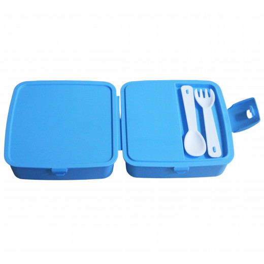 صندوق غذاء بتصميم لعبة ببجي, باللون الأزرق من هوبي لايف