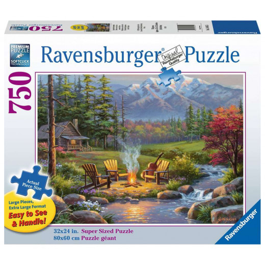 Ravensburger Puzzle Riverside Living Room, 750 Pieces