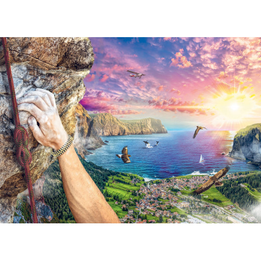 Ravensburger Puzzle Wanderlust Rock Climbing, 1000 Pieces