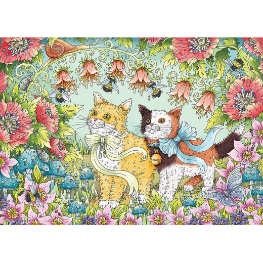 Ravensburger Puzzle Kitten Friendship, 1000 Pieces