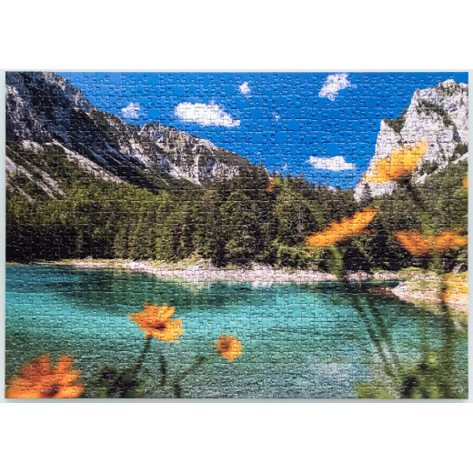 Ravensburger Puzzle Green Lake Austria Collection, 1000 Pieces