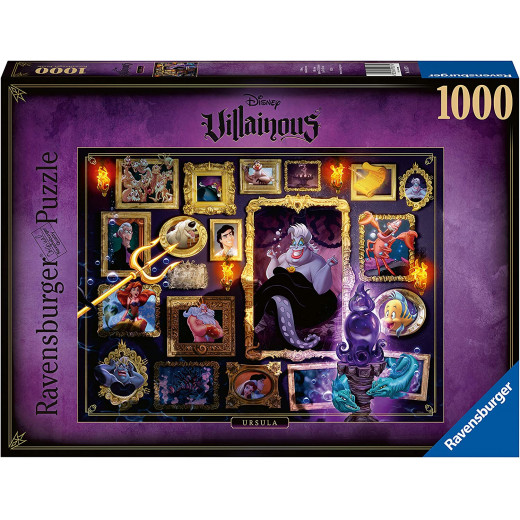 Ravensburger Puzzle Villainous Ursula,1000 Pieces