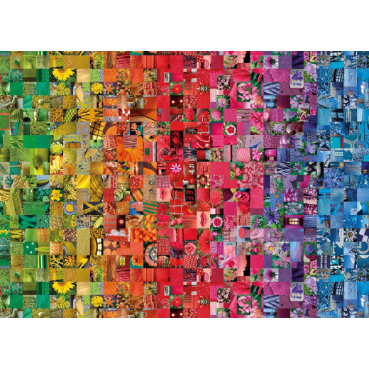 Clementoni Color Boom Collage Collection Design, 1000 Pieces