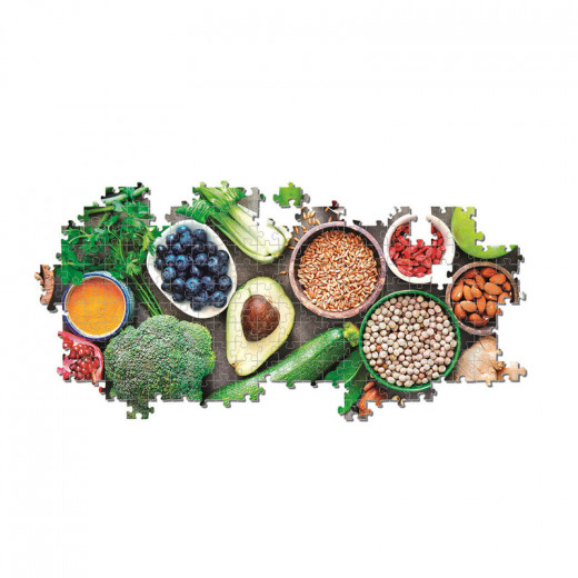 Clementoni Jigsaw Puzzle, Healthy Veggie Design, 1000 Pieces