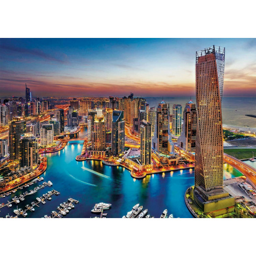 Clementoni Puzzle , High Quality Collection Dubai Marina  , 1500 Pieces