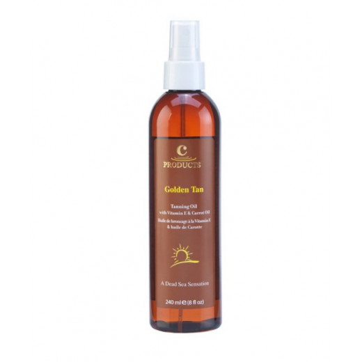 C-products Golden Tanning Oil, 240 Ml