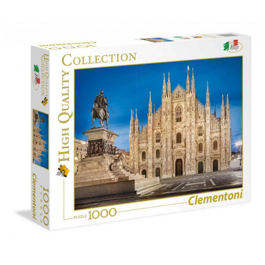 لعبة الأحجية بتصميم مدينة ميلان، 1000 قطعة من كليمنتوني