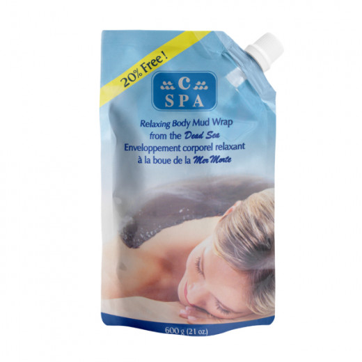 C-Products C-spa Relaxing Body Mud Wrap, 600 Gram