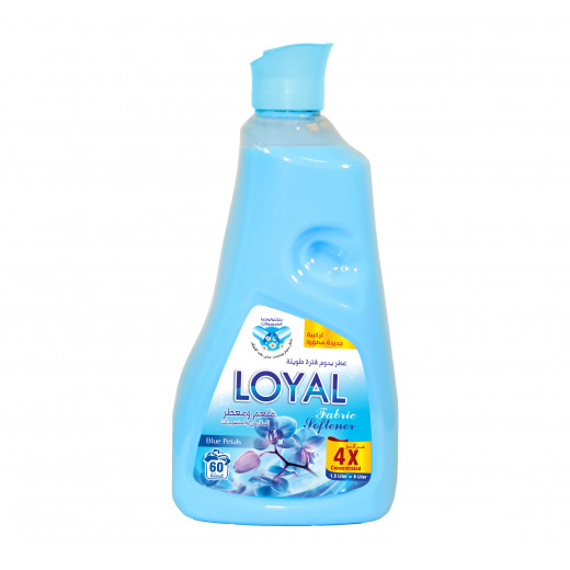 Loyal concentrated Fabric Softener , Blue 1500 ML