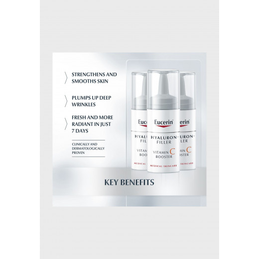 Eucerin Hyaluron-Filler Vitamin C Booster 3x8ML