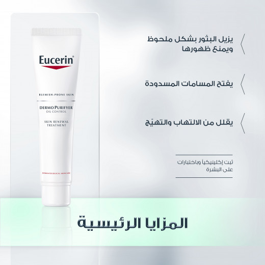 Eucerin DermoPurifyer Skin Renewal Treatment 40ml