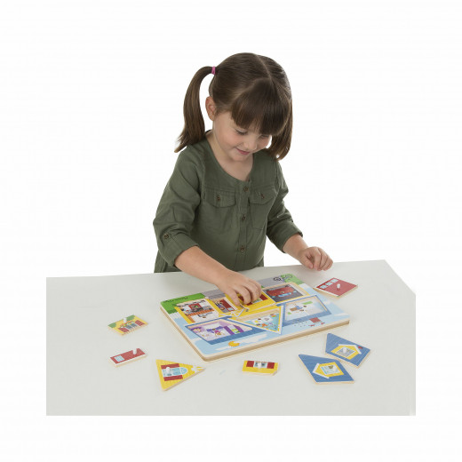 Melissa & Doug Around the House Sound Puzzle