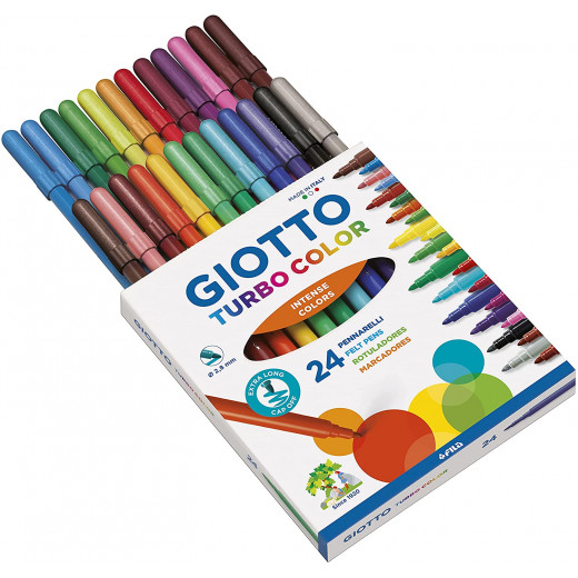 Giotto Flamastry Turbo Color 24