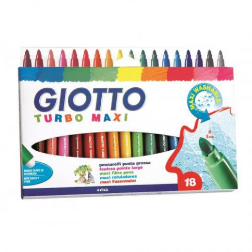 Giotto Turbo Maxi, 18 Pieces