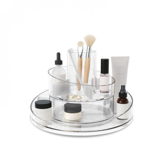 Umbra Cascada Cosmetic Organizer, Clear Color