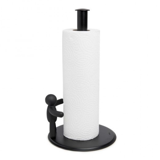 Umbra Buddy Kitchen Towel Holder, Black Color