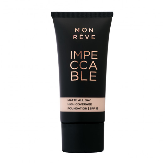 Mon Reve Impeccable Foundation, Number 103, 30 Ml