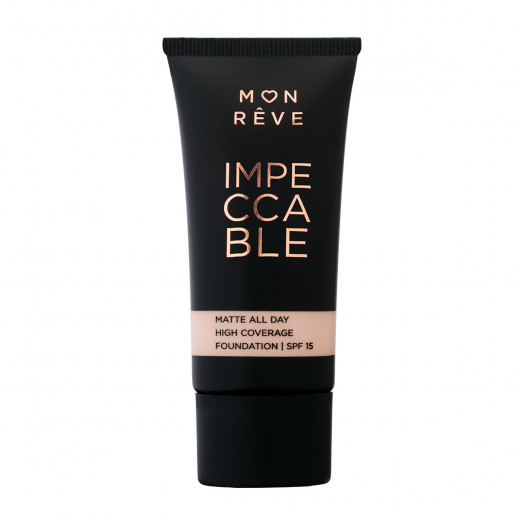 Mon Reve Impeccable Foundation, Number 104, 30 Ml