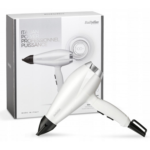 Babyliss Hair Dryer, White Color, 2000 Watt