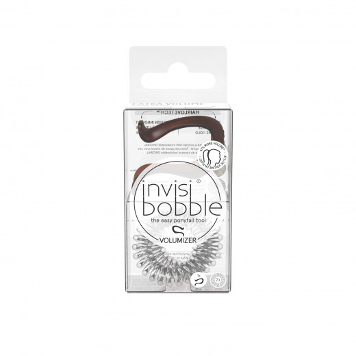 Invisibobble Volumizer Pretty Dark, Brown Color