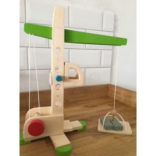 Viga Wooden Crane Toy