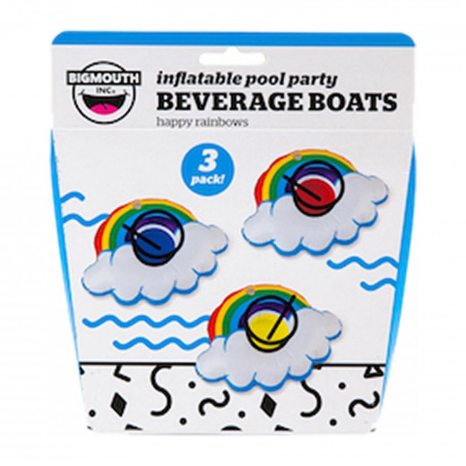 Big Mouth Happy Rainbow Beverage Boats