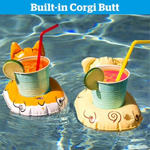 BigMouth Beverage Boats Corgi And Pug Dogs