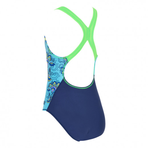 Zoggs Fly Back Girls Swimwear, One Piece