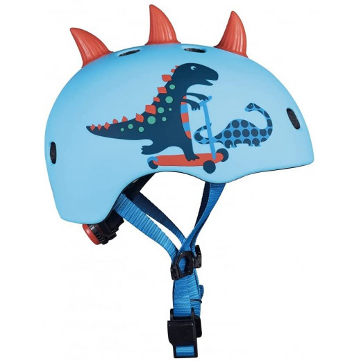 Micro Children's Helmet 3D Scootersaurus, Size Small