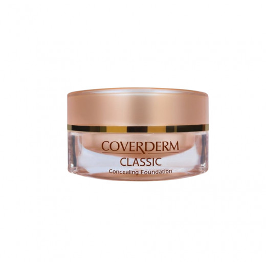 Coverderm Classic Concealing Foundation SPF30 no.4 , 15ml