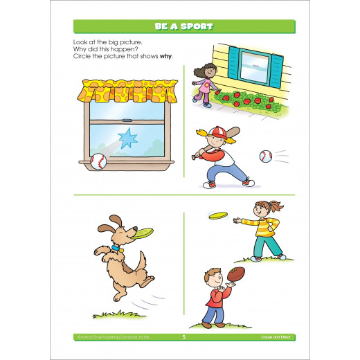 School Zone Kindergarten Basics 64-Page Workbook